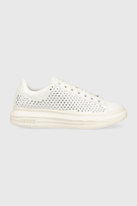 Guess sneakersy VIBO platforma biały FL5VIB.ELE12.WHITE