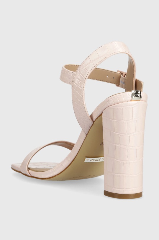 Încălțăminte Guess sandale ALIBI FL6ALI.PEL03.BLUSH roz