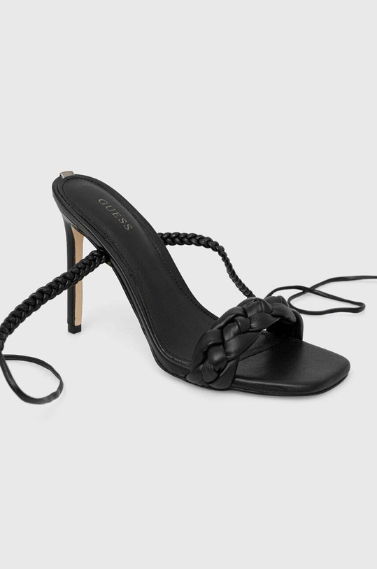 Guess sandały BINGO FL6BNG.ELE03.BLACK czarny SS23
