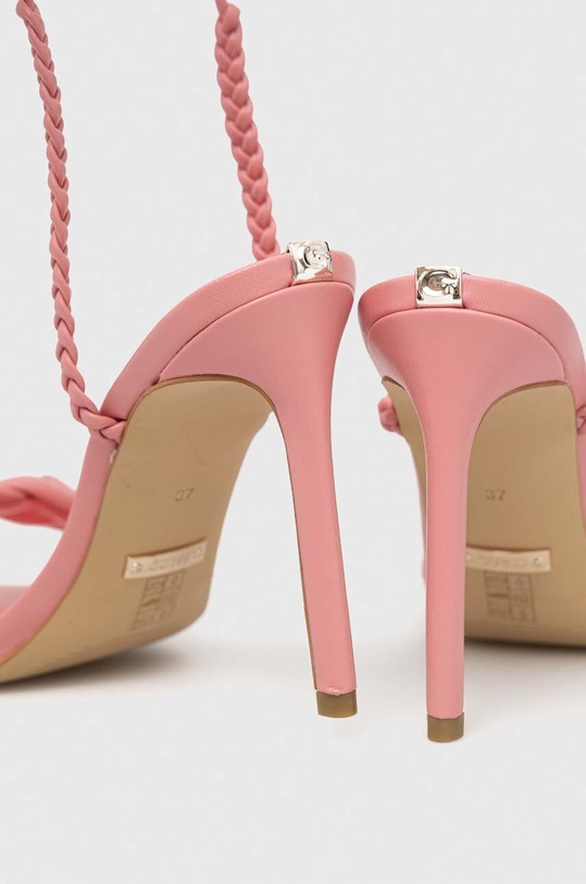 Obuwie Guess sandały BINGO FL6BNG.ELE03.FUXIA różowy