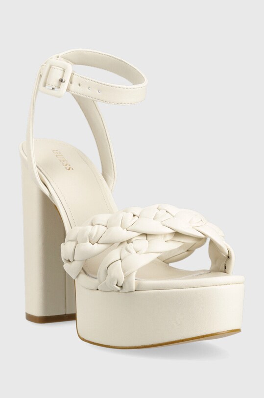 Σανδάλια Guess GABIRA FL6GBR.ELE03.WHITE μπεζ SS23