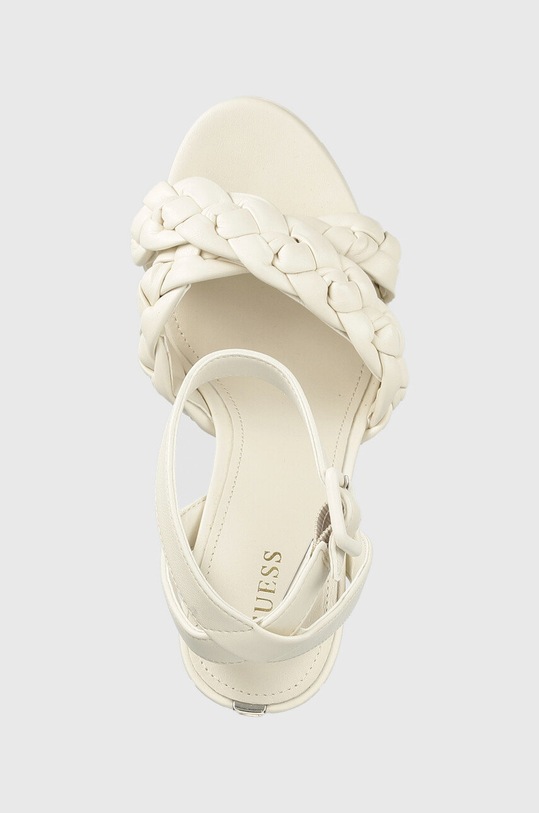 Σανδάλια Guess GABIRA μπεζ FL6GBR.ELE03.WHITE