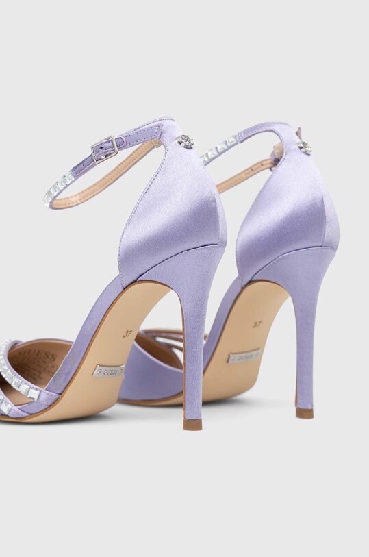 Guess pantofi cu toc GADELLA violet FL6GDL.SAT08.LILAC