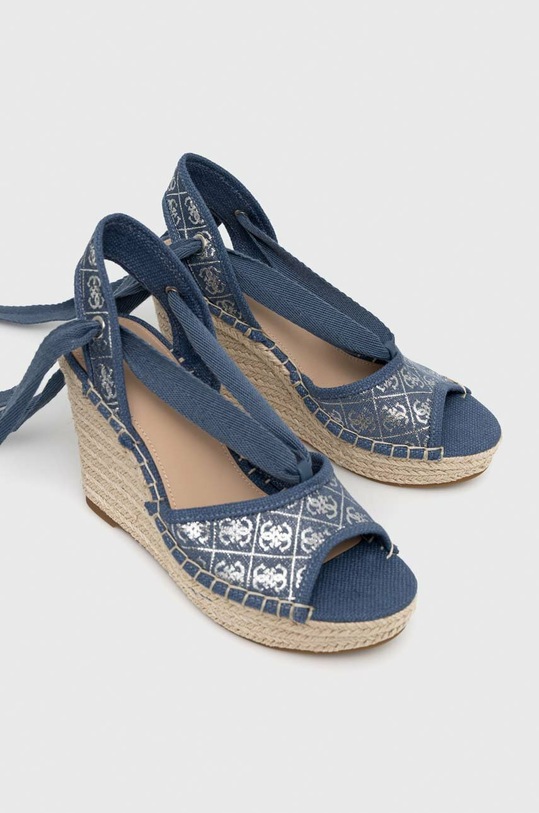 Sandály Guess HALONA FL6HLO.FAL04.DENIM modrá SS23