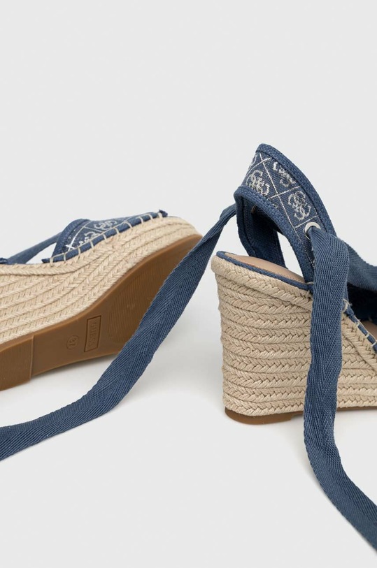 Boty Sandály Guess HALONA FL6HLO.FAL04.DENIM modrá