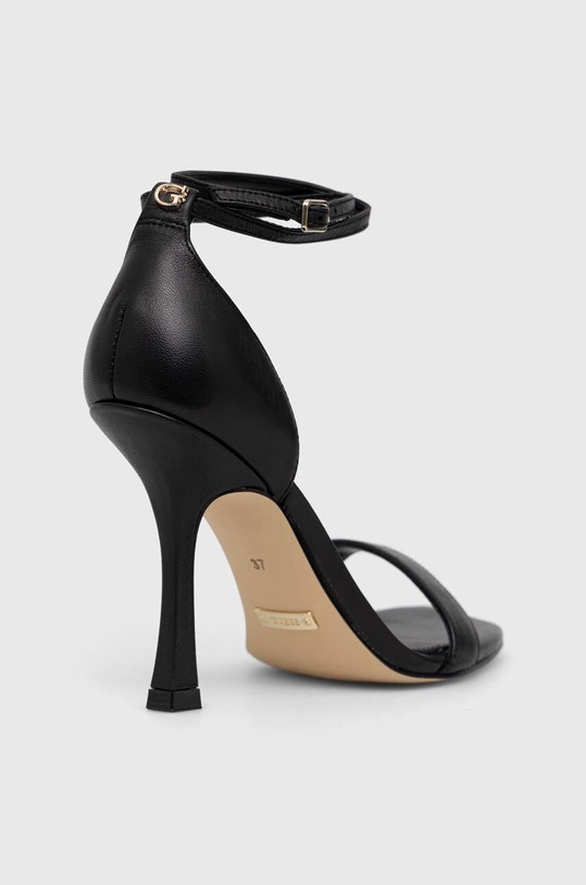 Obuwie Guess sandały skórzane HYLAN2 FL6HN2.LEA03.BLACK czarny