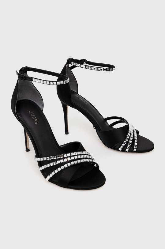 Γόβες παπούτσια Guess KADISHA FL6KAD.SAT07.BLACK μαύρο SS23