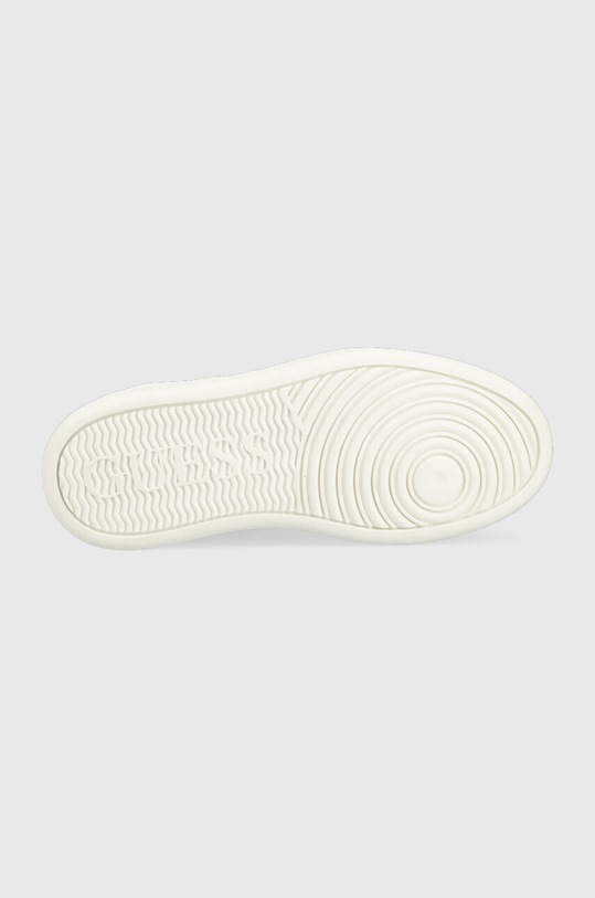 Guess sneakers LIFET FL6LIF.LEA12.WHBLK alb