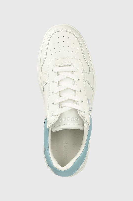 Guess sneakersy skórzane LIFET biały FL6LIF.LEA12.WHIBL