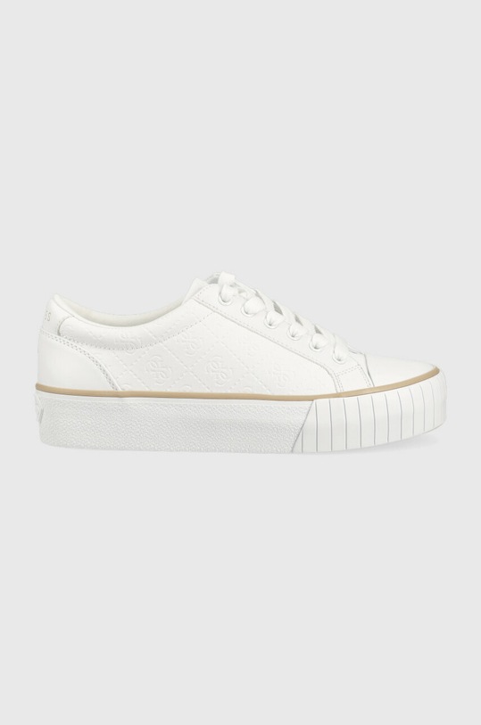 Guess tenisówki NORTIN2 platforma biały FL6N2N.ELE12.WHITE