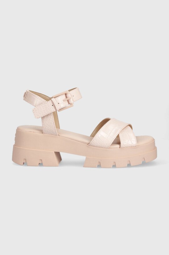 Guess sandale WALEE platformă roz FL6WLE.PEL03.BLUSH