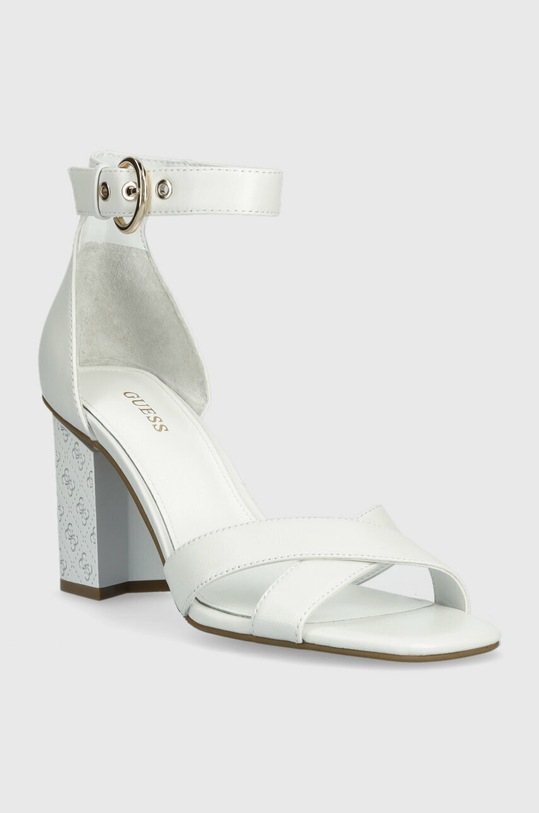 Шкіряні сандалі Guess YANCY FL6YAN.LEA03.WHITE білий SS23