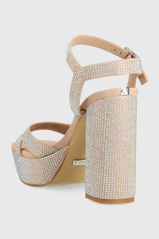 Boty Sandály Guess ZELINE FL6ZLE.ESU03.NUDE béžová