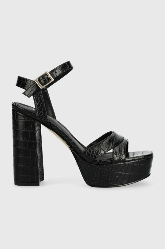 Guess sandały ZELINA słupek czarny FL6ZLI.PEL03.BLACK