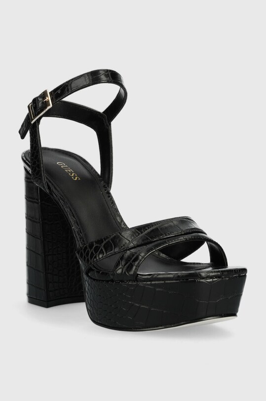Guess sandały ZELINA FL6ZLI.PEL03.BLACK czarny SS23