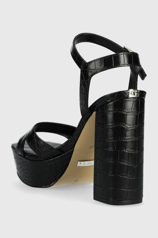 Obuwie Guess sandały ZELINA FL6ZLI.PEL03.BLACK czarny