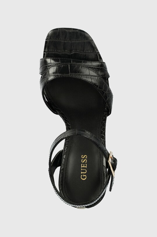 Guess sandały ZELINA czarny FL6ZLI.PEL03.BLACK