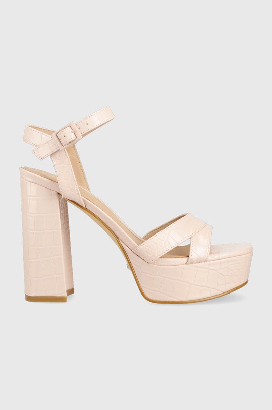 Σανδάλια Guess ZELINA συνθετικό ροζ FL6ZLI.PEL03.BLUSH