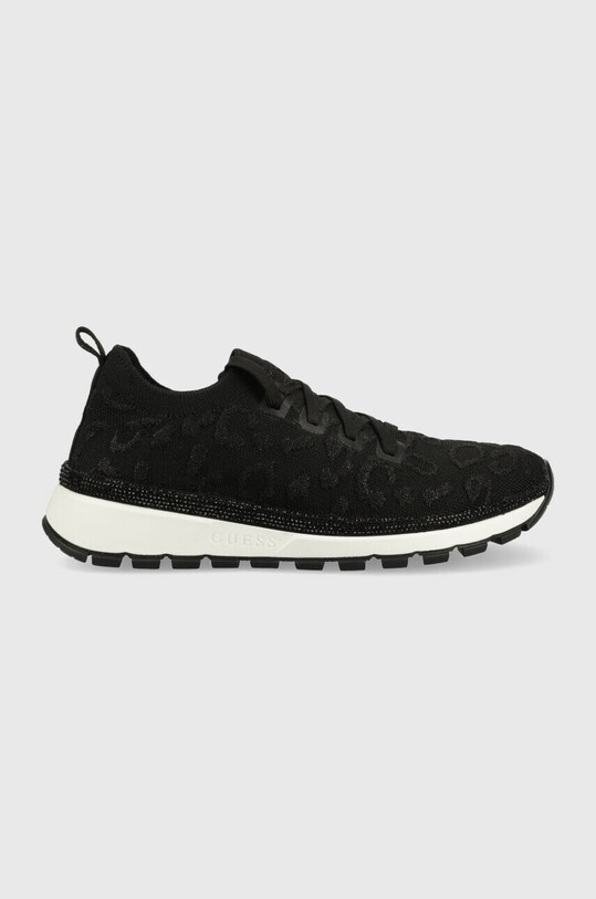 Guess sneakersy ZYLEN płaska czarny FL6ZLN.FAP12.BLACK