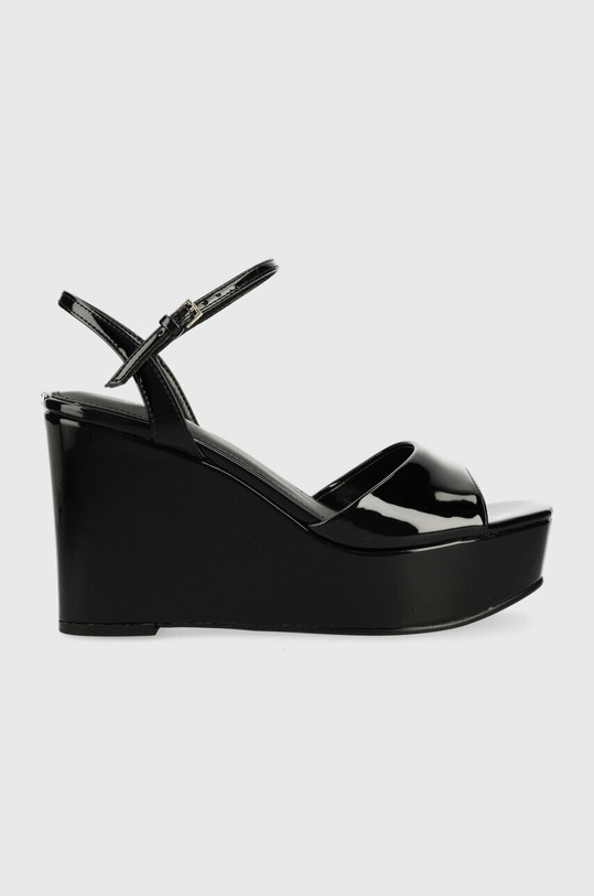 Guess sandały ZIONE powyżej 8 cm czarny FL6ZON.PAF04.BLACK