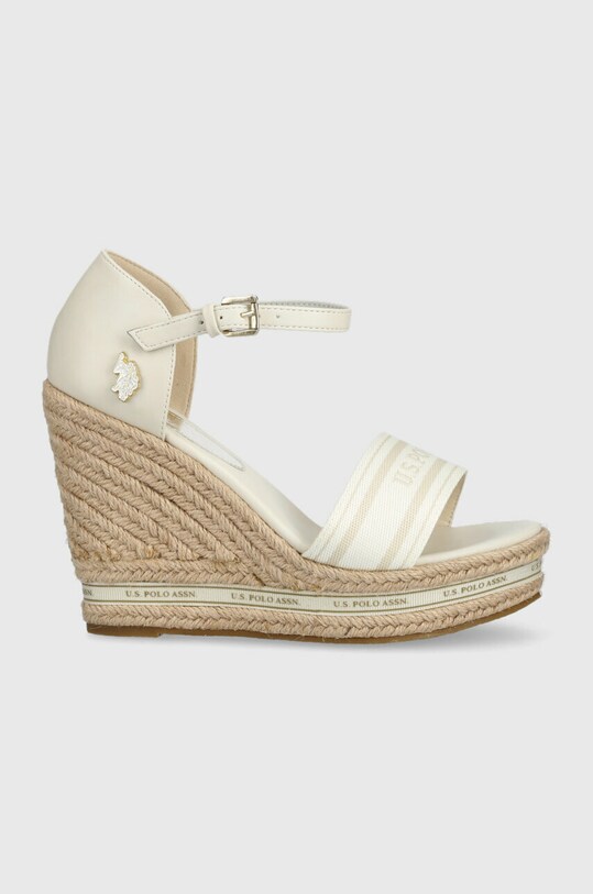 U.S. Polo Assn. sandały AYLIN imitacja skóry licowej beżowy AYLIN009W.3YT1