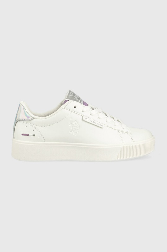 Sneakers boty U.S. Polo Assn. BRYANA plochá bílá BRYANA001W.3YN1