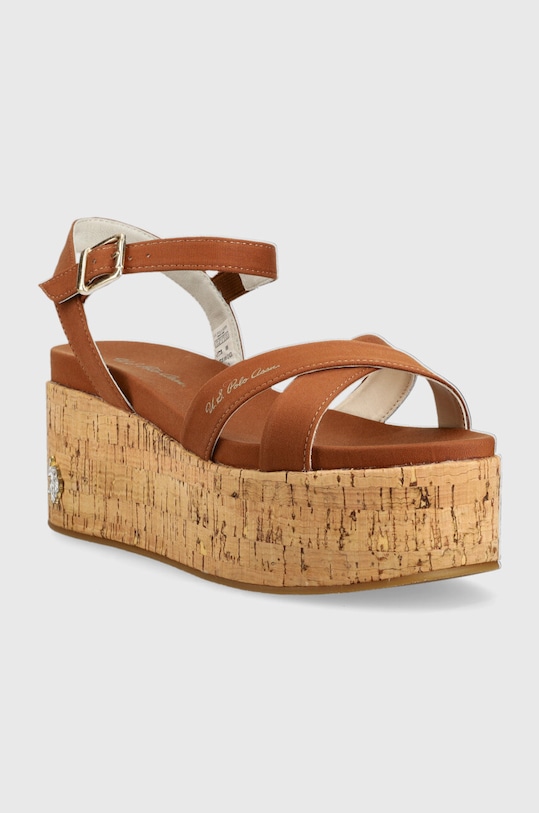 U.S. Polo Assn. sandały LOREN LOREN002W.3C1 brązowy SS23