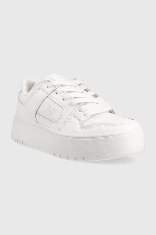Kožené sneakers boty DC Manteca ADJS100156 bílá SS24