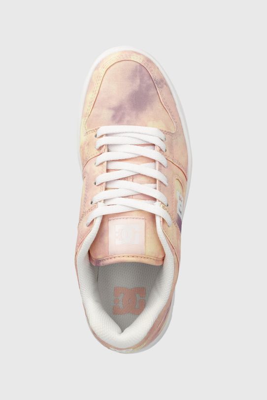 DC sneakersy skórzane Manteca różowy ADJS100156