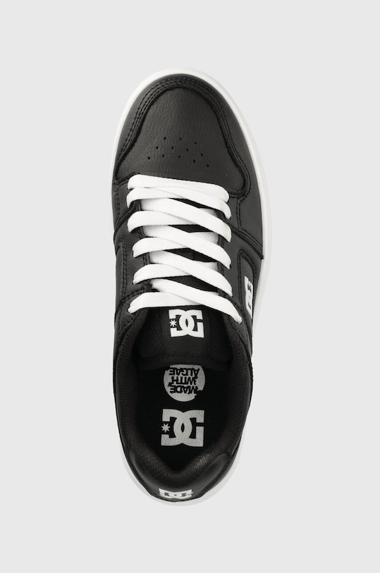 Кожаные кроссовки DC чёрный ADJS100156