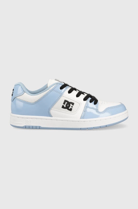Sneakers boty DC Manteca přírodní kůže modrá ADJS100161