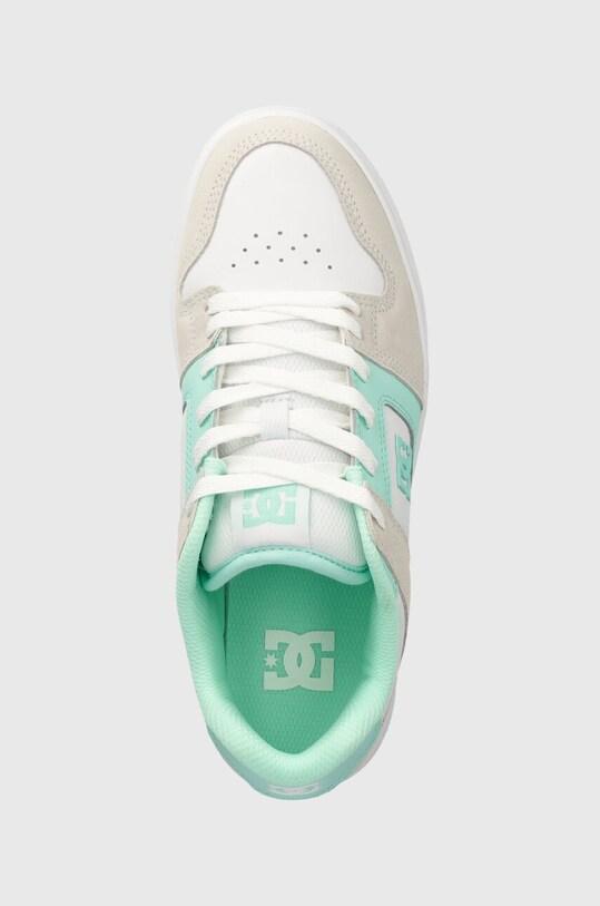 DC sneakers din piele turcoaz ADJS100161
