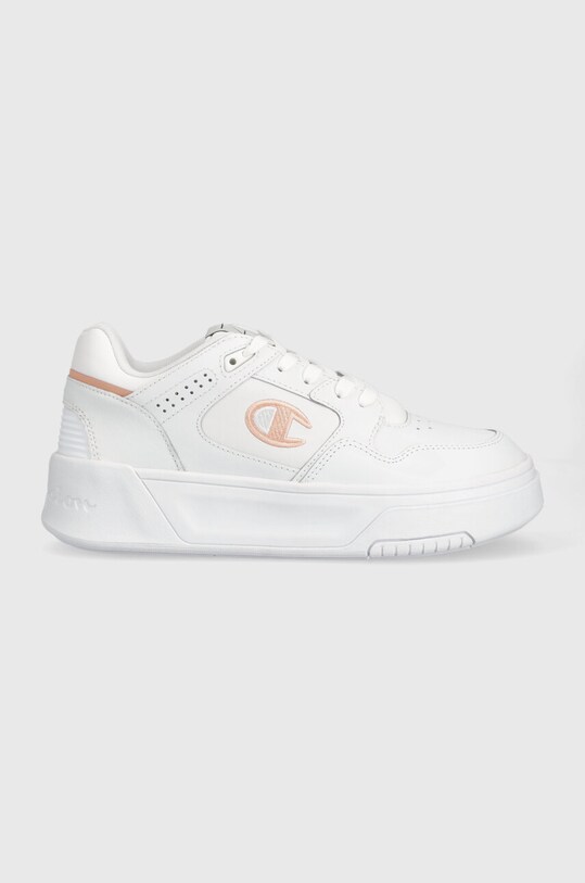 Champion sneakers Z80 Flatform piele alb S11577