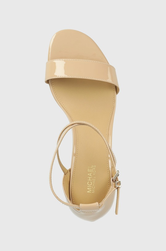 Kožené sandály MICHAEL Michael Kors Serena béžová 40S2SEMA1A.660