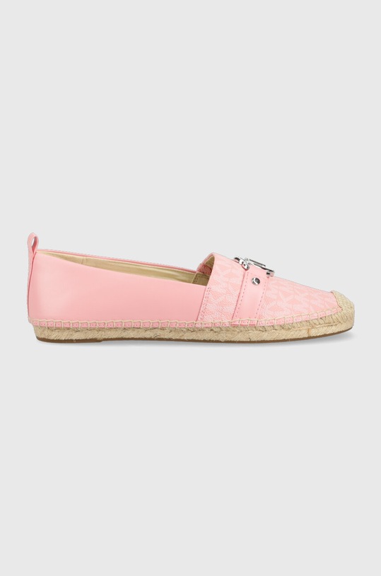MICHAEL Michael Kors espadryle Rory imitacja skóry licowej różowy 40R3ROFP2L.659