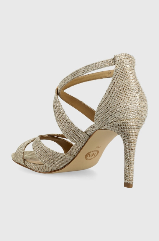 Obuwie MICHAEL Michael Kors sandały Kinsley 40S3KSMS1D.740 złoty