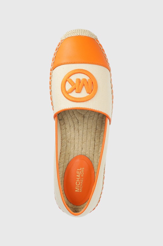 MICHAEL Michael Kors espadryle Kendrick pomarańczowy 40S3KNFP1D.842