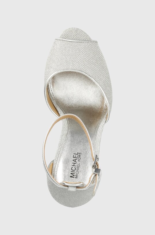 MICHAEL Michael Kors sandały Martina srebrny 40S3MTHP1Q.040