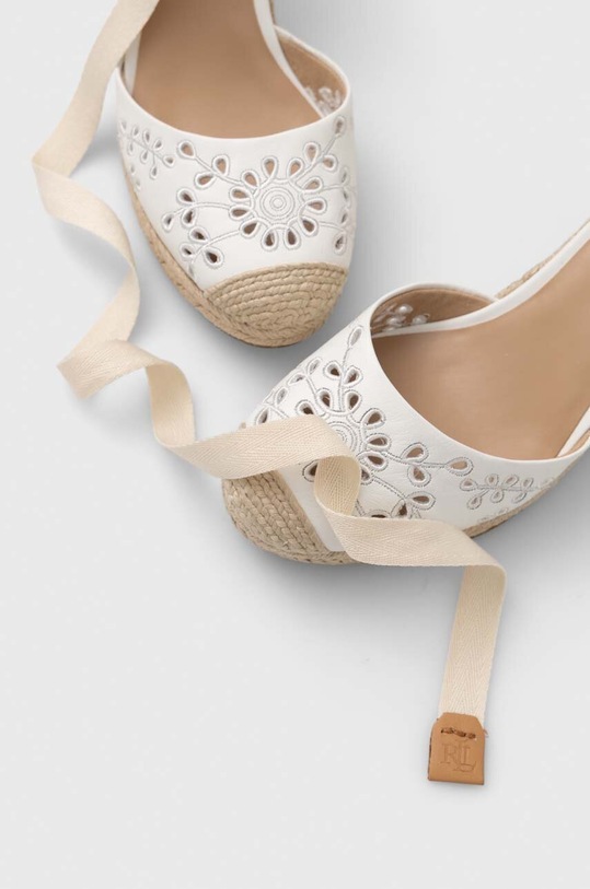 Εσπαντρίγιες Lauren Ralph Lauren Paislee Eylt λευκό 802896868003.WHITE