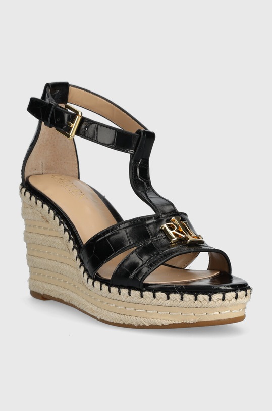 Σανδάλια Lauren Ralph Lauren Hale II 802901589006.BLACK μαύρο SS23