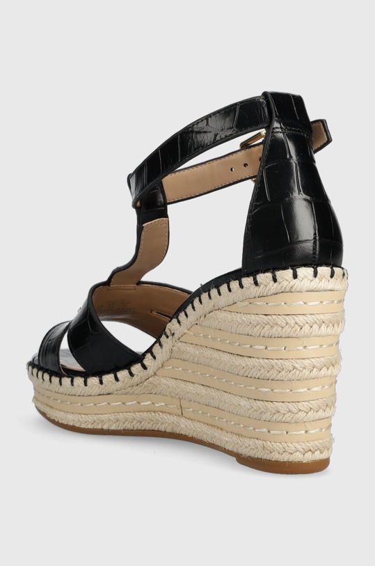 Încălțăminte Lauren Ralph Lauren sandale Hale II 802901589006.BLACK negru