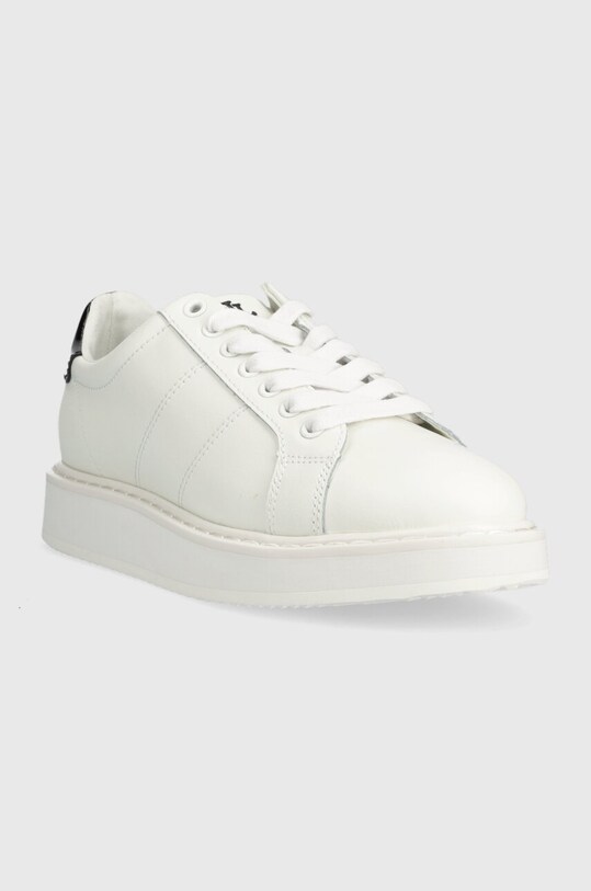 Кожени маратонки Lauren Ralph Angeline 802904433001.WHITE бял SS23