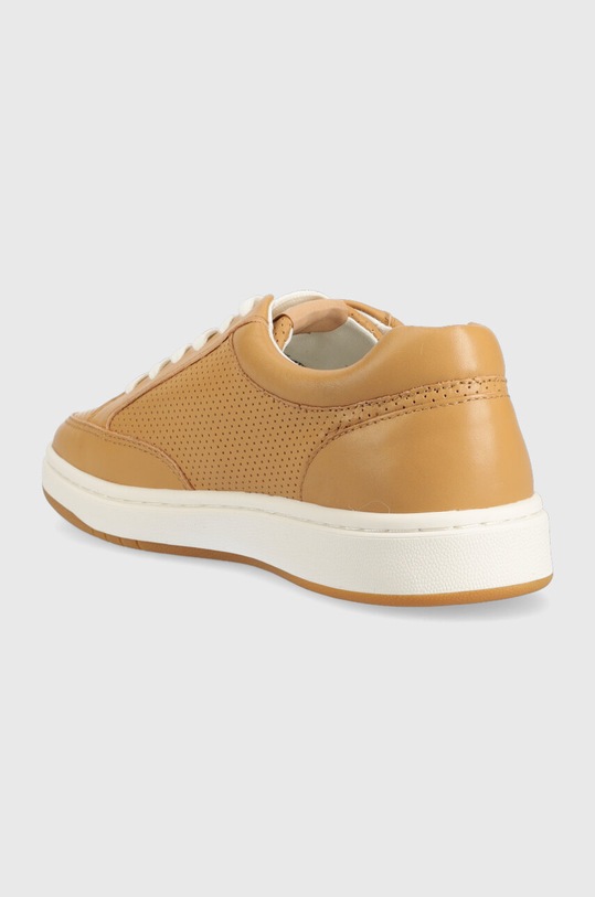 Obuwie Lauren Ralph Lauren sneakersy skórzane Hailey 802904468001.BUFF beżowy