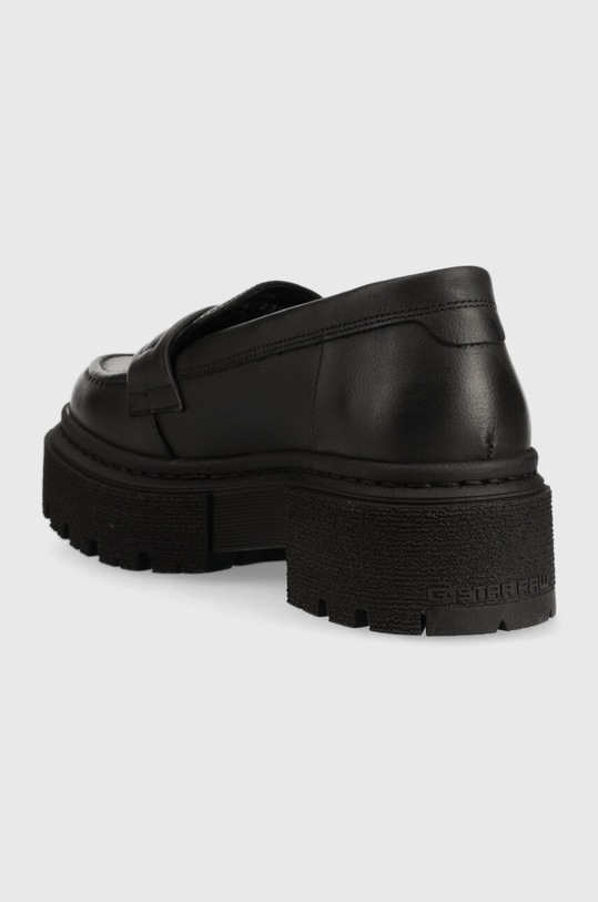 Obuwie G-Star mokasyny skórzane Kafey Pfm 2311021537.BLK czarny