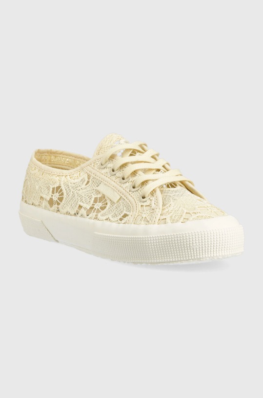 Superga scarpe da ginnastica 2750 MACRAME S81219W beige SS23