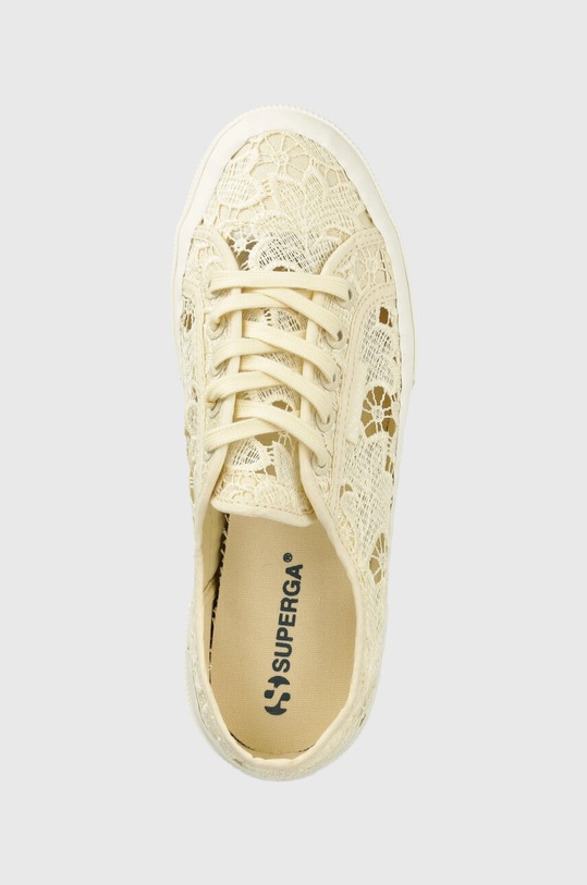 Superga scarpe da ginnastica 2750 MACRAME beige S81219W