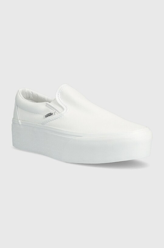 Vans tenisówki Classic Slip-On Stackform VN0A7Q5RW001 biały SS23
