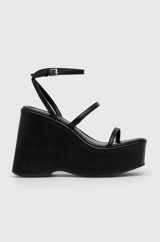 Aldo sandali Kasie finta pelle fiore nero 13579155.Kasie