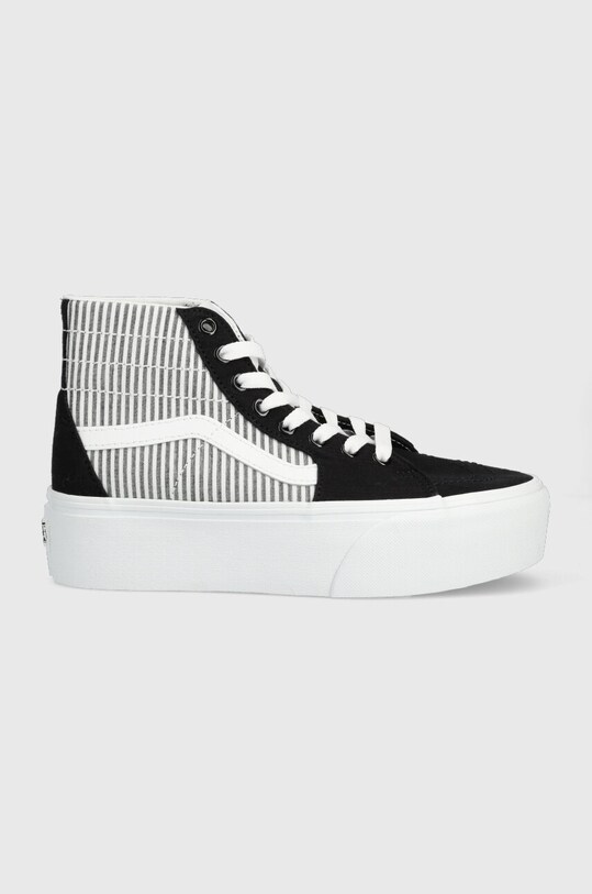 Tenisky Vans SK8-Hi Tapered Stackform semišová koža čierna VN0A5JMKMCG1