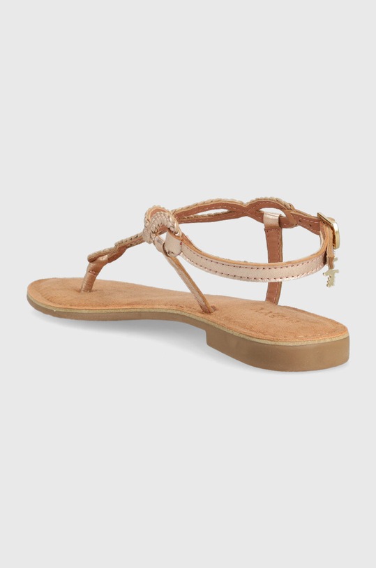 Παπούτσια Δερμάτινα σανδάλια Mexx Jolene MXCY012801W χρυσαφί